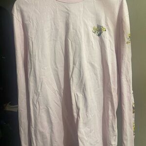 Pink Long Sleeve With SpongeBob Graphics